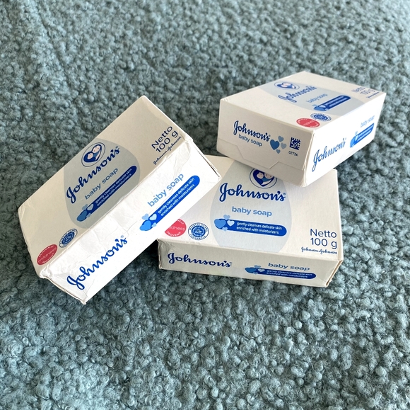 Johnson's Baby Soap Gentle Moisturizing Bath 100g Pack Of 3 - Picture 5 of 5